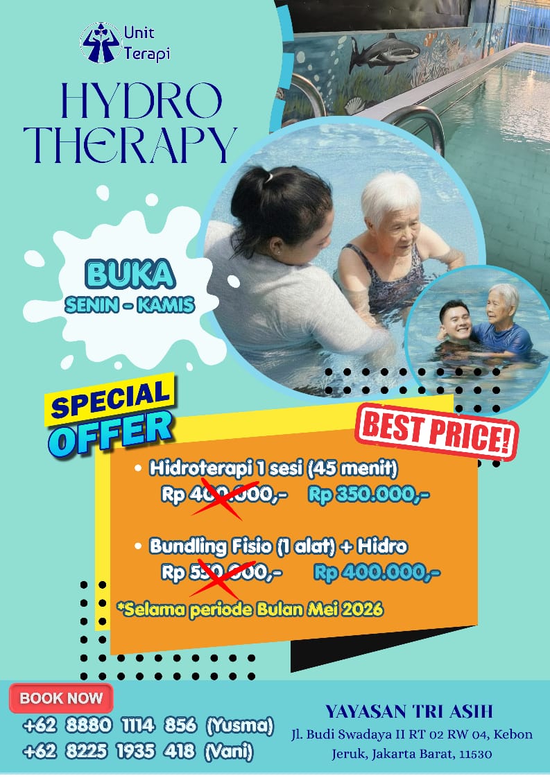 Hydro Therapy Tri Asih, Relaksasi dan Pemulihan dengan Harga Spesial